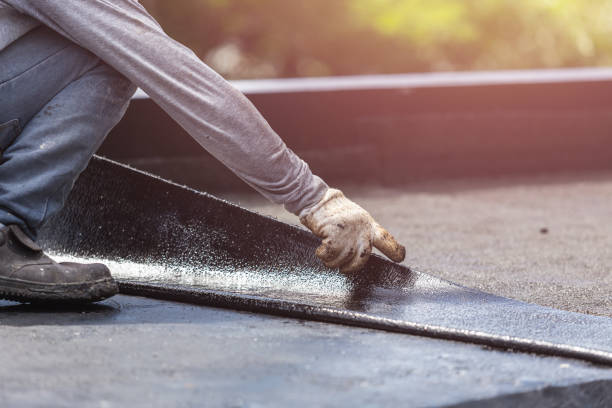 Professional Crawl Space Encapsulation technician working in Sherwood, WI